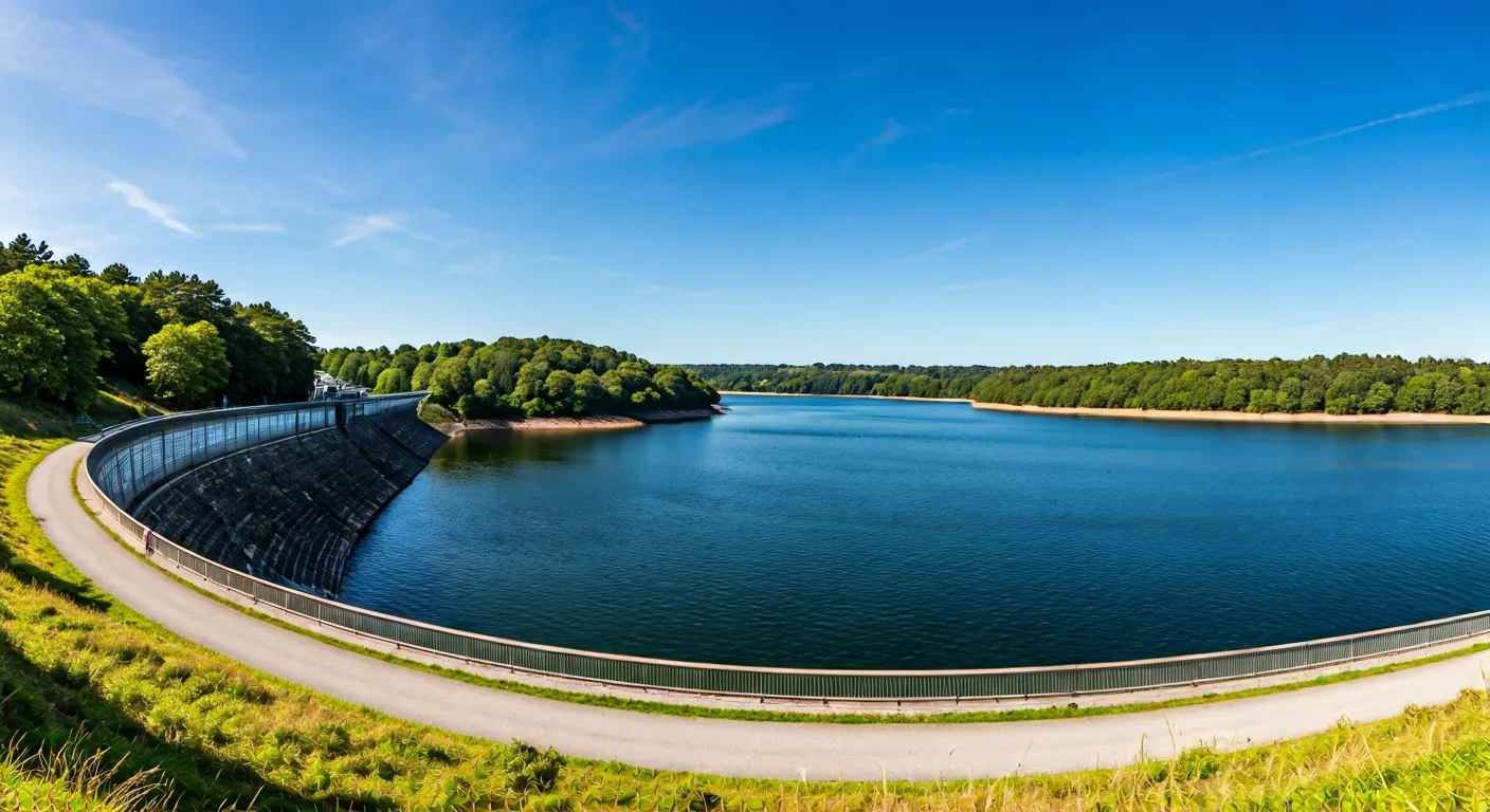 Le barrage de l'Arguenon : promenade et nature