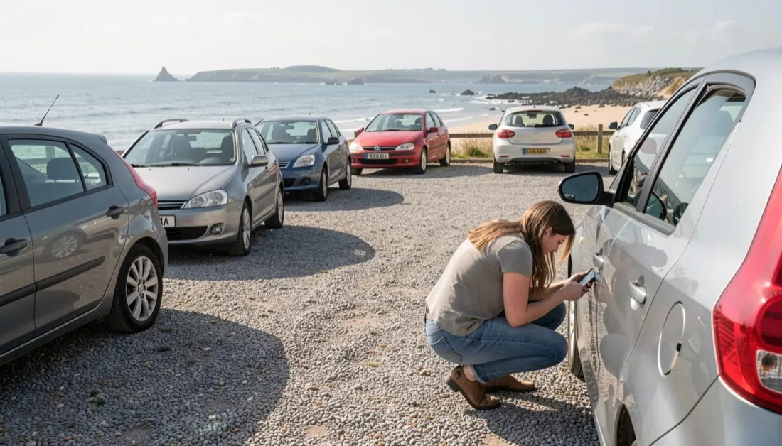 Rayure au parking pendant les vacances : que faire loin de chez soi ?